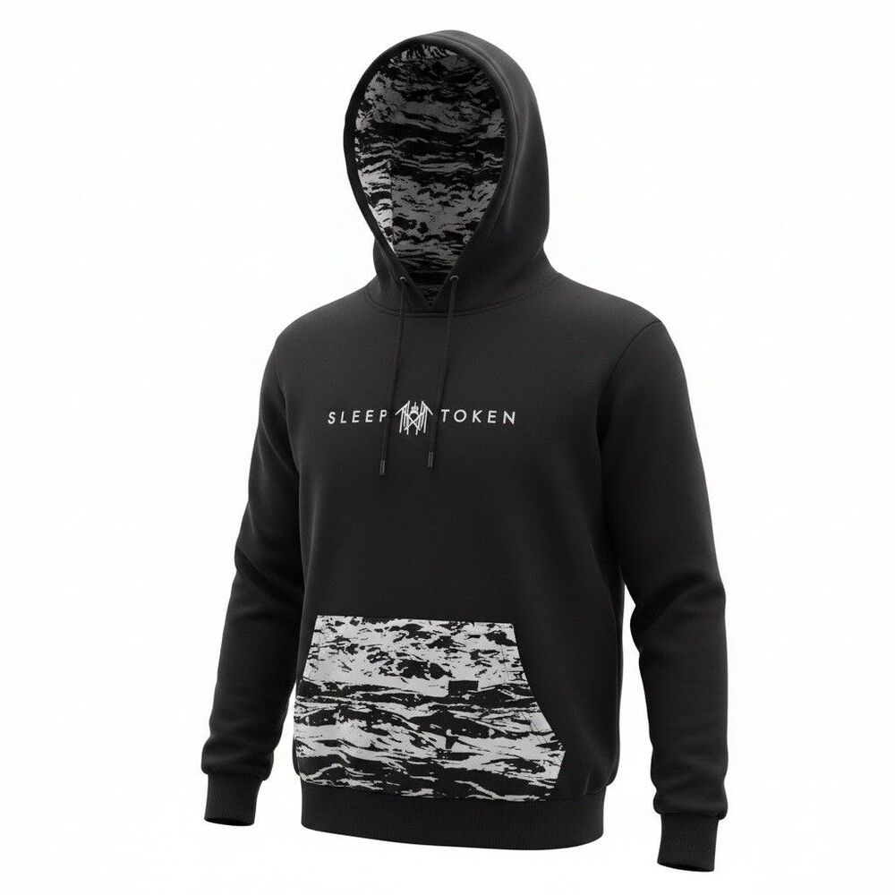 Sleep Token Moon And Mythology Hoodie Mens Large Official Double Sided Band Logo